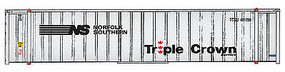 Walthers-Acc 48' Stoughton Ribside Container NS/Triple Crown HO Scale Model Train Freight Car Load #8465