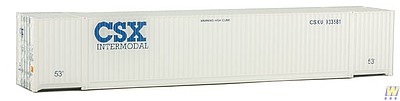 Walthers-Acc 53 CSX Singamas Corrugated-Side Container HO Scale Model Train Freight Car Load #8520
