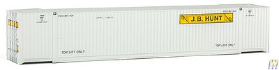 Walthers-Acc 53 JB Hunt Singamas Corrugated-Side Container HO Scale Model Train Freight Car Load #8522