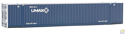 Walthers-Acc 53 UMAX Singamas Corrugated-Side Container HO Scale Model Train Freight Car Load #8524