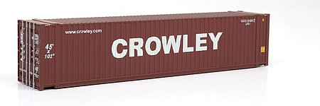 Walthers-Acc 45 Crowley CIMC Container HO Scale Model Train Freight Car Load #8571