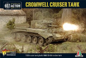 Warload-Games WWII Cromwell Mk IV British Cruiser Tank Plastic Model Tank Kit 1/56 Scale #11003