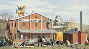 Golden Valley Canning Company - Kit HO Scale Model Railroad Building #3018