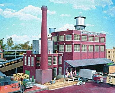 Walthers Champion Packing Plant - Kit HO Scale Model Railroad Building #3048
