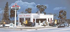 Walthers Al's Victory Service Station Kit 4 x 6 x 2-1/16'' HO Scale Model Railroad Building #3072