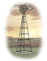 Walthers Van Dyke Farm Windmill Kit HO Scale Model Railroad Building Accessory #3198
