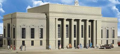 Walthers Union Station - Kit - 16 x 6 x 5-1/2 N Scale Model Railroad Building #3257