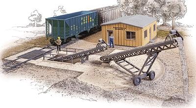 Walthers Bulk Transfer Conveyor - Kit HO Scale Model Railroad Building #3519