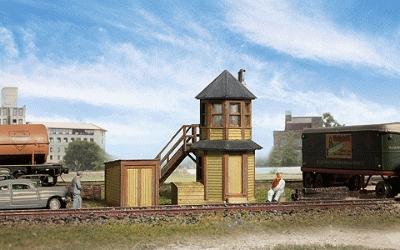 Walthers Gatemans Tower - Kit N Scale Model Railroad Building #3811
