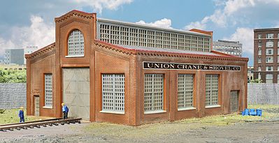 Walthers Union Crane and Shovel - Kit - 5-5/8 x 4-1/4 x 3 N Scale Model Railroad Building #3826