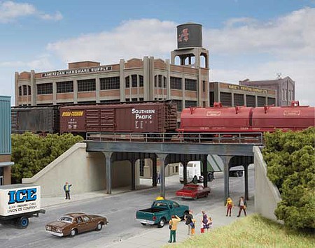 Walthers Urban Steel Overpass Kit - N-Scale
