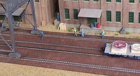 craneway brick base street walthers pack ho railroad scale accessory kit building structures