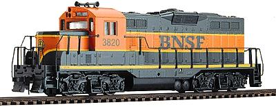 Walthers-Trainline EMD GP9M Burlington Northern Santa Fe #3820 Model Train Diesel Locomotive HO Scale #120