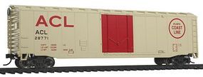 Walthers-Trainline Boxcar Ready To Run Atlantic Coast Line Model Train Freight Car HO Scale #1400