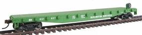 Walthers-Trainline 50' Flatcar Burlington Northern Model Train Freight Car HO Scale #1601