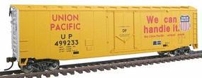 Walthers-Trainline 50' Plug Door Boxcar Ready to Run Union Pacific(R) Model Train Freight Car HO Scale #1672