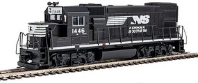 Walthers-Trainline EMD GP15-1 Standard DC Norfolk Southern (black, white)