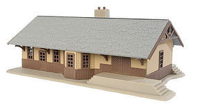 Walthers-Trainline Iron Ridge Station Kit Model Railroad Building HO Scale #904