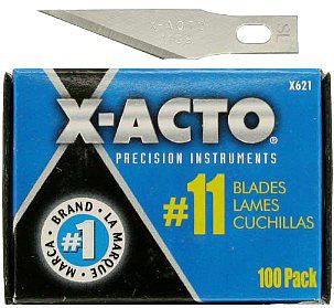 X-acto Stainless Steel #11 Knife Blades Bulk Pack