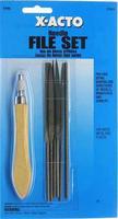 Needle File Set w/Handle (6/Cd)