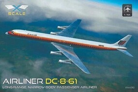 X-Scale 1/144 X-Scale DC-8-61 United Plastic Model Kit