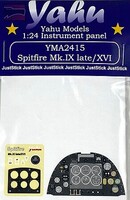 Yahu 1/24 Yahu Models Spitfire IX / XVI - Instrument Panel