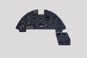 Yahu 1/32 Yahu Models F4U-1A - Instrument Panel