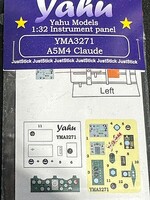 Yahu 1/32 Yahu Instrumental Panel for A5M4 Claude