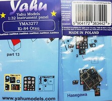 Yahu Ki-84 Otsu Instrument Panel for HSG