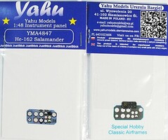 Yahu 1/48 Yahu Models He-162 - Instrument Panel