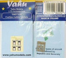 Yahu Curtiss rudder pedals