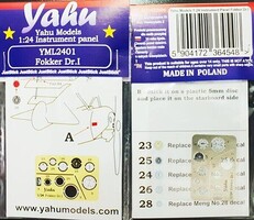 Yahu 1/24 Yahu Models Fokker Dr, I