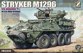 Zimi-Model 1/35 Zimi Model Stryker M1296 ICV-Dragoon with ESA MWO Upgrade Plastic Model Kit