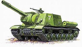 Zvezda ISU152 Soviet Tank Destroyer Plastic Model Tank Kit 1/35 Scale #3532