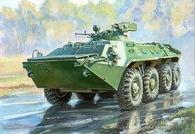 Zvezda BTR-70 w/MA-7 Turret-Russian Armed Personnel Plastic Model Military Vehicle Kit 1/35 #3587