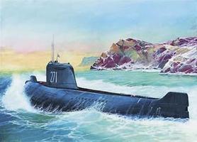 Zvezda K-19 Soviet Nuclear Submarine Hotel Class 1/350 Scale Plastic Model Military Ship #9025