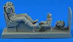 Aerobonus WWII USAAF P51B/C Mustang Pilot w/Seat Plastic Model Aircraft Accessory 1/32 #320144