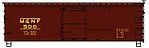 36' Double Sheathed Wood Boxcar M&NF #500
