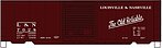 40' PS-1 Boxcar kit Louisville & Nashville #7028