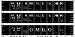 41' Steel Gondola Kit Gulf Mobile & Ohio 3 pack