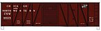 40' Single Sheath Wood Boxcar Chicago & NW