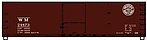 40' Double Sheath USRA Wood Boxcar Kit WM #24873