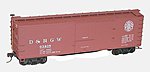 40' Wood Boxcar DRGW