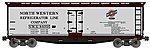 40' Wood Reefer North Western Refrigerator Car