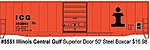 50' Steel Boxcar Illinois Central Gulf
