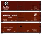 HO 40'DS Wood Boxcar Private Owners (3)