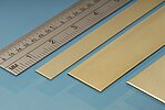 Brass Strip 6.35 x 0.4 x 305mm (5pcs)