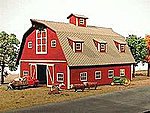 American-Models 2-Story Farm House Kit HO Scale Model Railroad Building ...