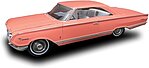 AMT 1964 Mercury Marauder Hardtop Plastic Model Car Vehicle Kit 1/25 Scale #1294