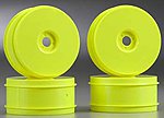 1/8 Buggy Wheels, 83mm, Yellow- RC8 (4)